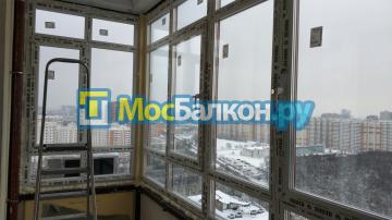 ОСТЕКЛЕНИЕ УТЕПЛЕНИЕ И ОТДЕЛКА БАЛКОНОВ В ЖК НОВО МОЛОКОВО