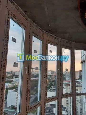 Панорамное остекление заказать под ключ по выгодной цене в Электроуглях от компании МосБалкон