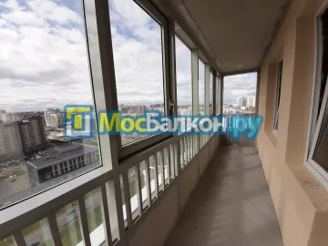 Заказать балкон в Электроуглях цена от 1320 руб | Остекление балконов и лоджий МосБалкон