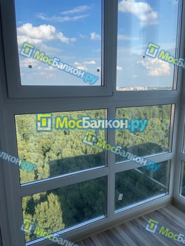 Панорамное остекление заказать под ключ по выгодной цене в Электроуглях от компании МосБалкон
