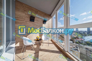 Панорамное остекление заказать под ключ по выгодной цене в Электроуглях от компании МосБалкон