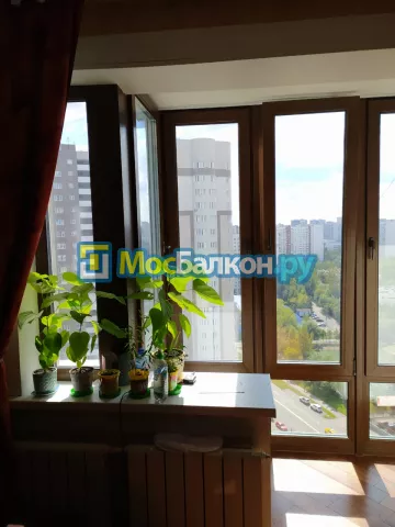 Панорамное остекление заказать под ключ по выгодной цене в Электроуглях от компании МосБалкон