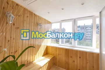 Отделка балконов в Электроуглях | Отделка балконов и лоджий и обшивка под ключ в МосБалкон