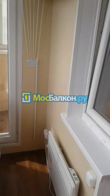 Отделка балкона и лоджии пластиковыми ПВХ панелями в Электроуглях от компании МосБалкон