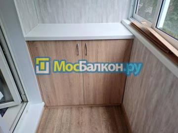 Шкаф на балкон купить в Электроуглях на заказ недорого от МосБалкон