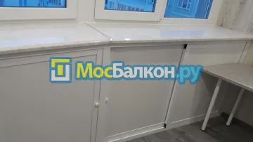 Шкаф на балкон купить в Электроуглях на заказ недорого от МосБалкон