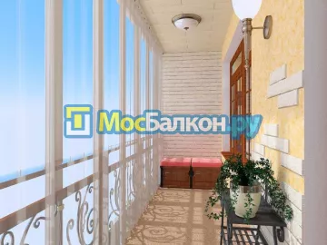 Заказать балкон в Электроуглях цена от 1320 руб | Остекление балконов и лоджий МосБалкон