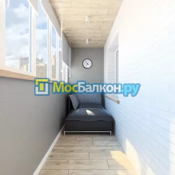 Заказать балкон в Электроуглях цена от 1320 руб | Остекление балконов и лоджий МосБалкон