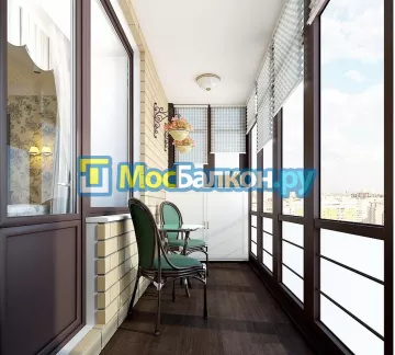 Заказать балкон в Электроуглях цена от 1320 руб | Остекление балконов и лоджий МосБалкон