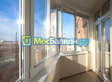 Французское остекление балконов и лоджий под ключ по доступным ценам в Электроуглях | МосБалкон