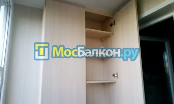 Шкаф на балкон купить в Электроуглях на заказ недорого от МосБалкон