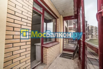 Шкаф на балкон купить в Электроуглях на заказ недорого от МосБалкон