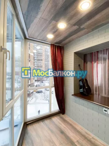 Заказать балкон в Электроуглях цена от 1320 руб | Остекление балконов и лоджий МосБалкон