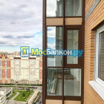 ОСТЕКЛЕНИЕ УТЕПЛЕНИЕ И ОТДЕЛКА БАЛКОНОВ В ЖК НОВО МОЛОКОВО