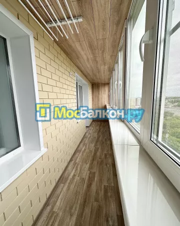 Заказать балкон в Электроуглях цена от 1320 руб | Остекление балконов и лоджий МосБалкон