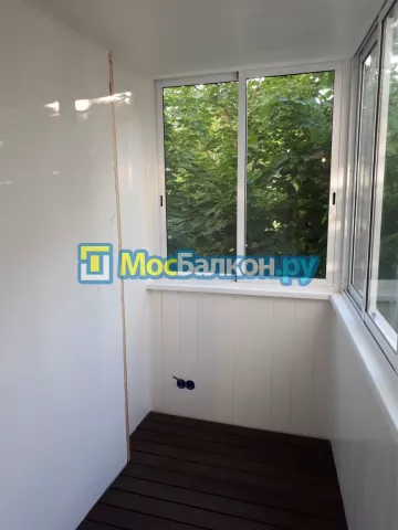 Отделка балконов в Электроуглях | Отделка балконов и лоджий и обшивка под ключ в МосБалкон