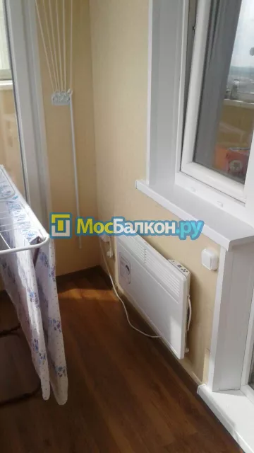 Отделка балкона и лоджии пластиковыми ПВХ панелями в Электроуглях от компании МосБалкон