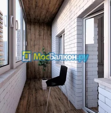 Заказать балкон в Электроуглях цена от 1320 руб | Остекление балконов и лоджий МосБалкон