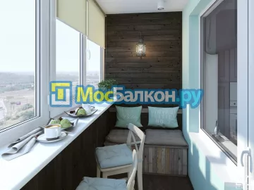 Заказать балкон в Электроуглях цена от 1320 руб | Остекление балконов и лоджий МосБалкон