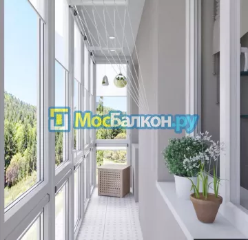 Отделка балкона и лоджии пластиковыми ПВХ панелями в Электроуглях от компании МосБалкон