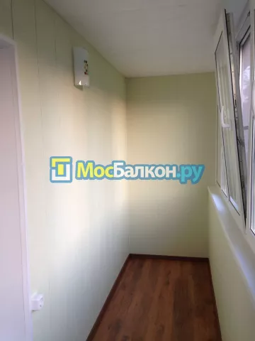 Отделка балкона и лоджии пластиковыми ПВХ панелями в Электроуглях от компании МосБалкон