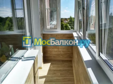 Заказать балкон в Электроуглях цена от 1320 руб | Остекление балконов и лоджий МосБалкон