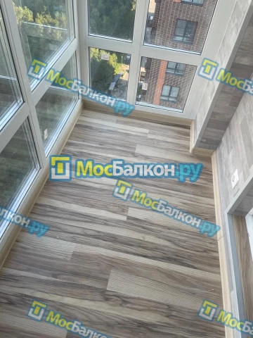 Панорамное остекление заказать под ключ по выгодной цене в Электроуглях от компании МосБалкон