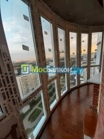 Панорамное остекление заказать под ключ по выгодной цене в Электроуглях от компании МосБалкон