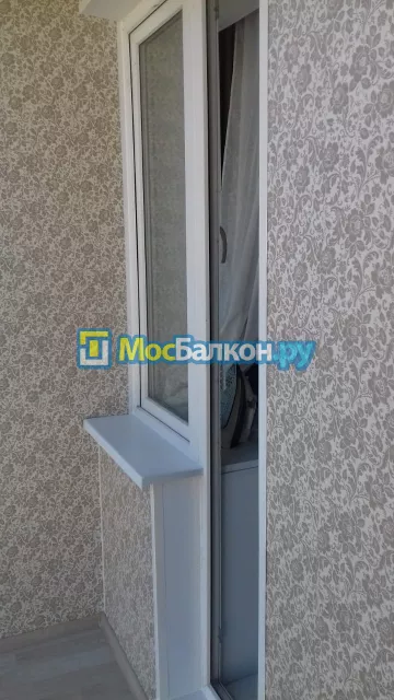 Отделка балкона и лоджии пластиковыми ПВХ панелями в Электроуглях от компании МосБалкон