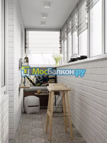 Заказать балкон в Электроуглях цена от 1320 руб | Остекление балконов и лоджий МосБалкон