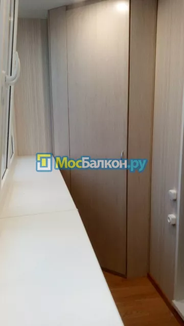 Шкаф на балкон купить в Электроуглях на заказ недорого от МосБалкон