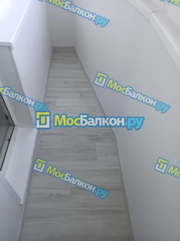 Отделка балкона и лоджии пластиковыми ПВХ панелями в Электроуглях от компании МосБалкон
