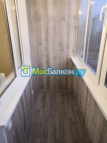 Алюминиевое остекление лоджий под ключ по доступным ценам в Электроуглях | МосБалкон