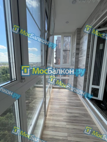 Панорамное остекление заказать под ключ по выгодной цене в Электроуглях от компании МосБалкон