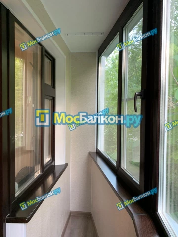 Заказать балкон в Электроуглях цена от 1320 руб | Остекление балконов и лоджий МосБалкон