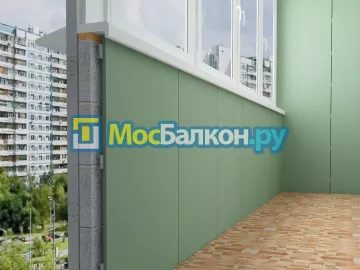 Заказать балкон в Электроуглях цена от 1320 руб | Остекление балконов и лоджий МосБалкон