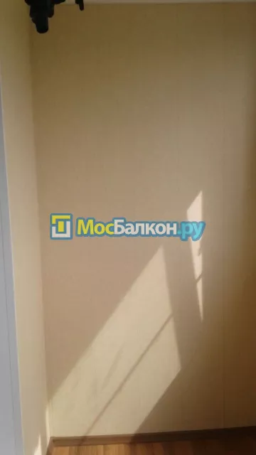 Отделка балкона и лоджии пластиковыми ПВХ панелями в Электроуглях от компании МосБалкон