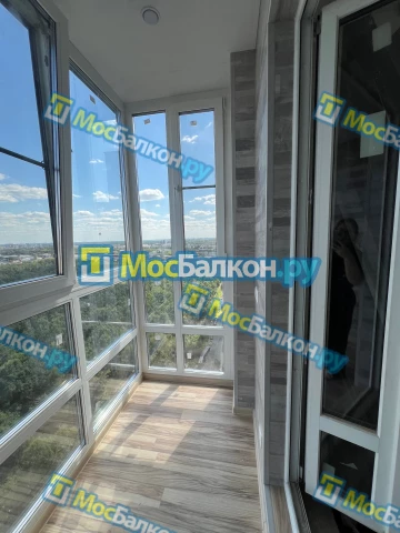 Панорамное остекление заказать под ключ по выгодной цене в Электроуглях от компании МосБалкон
