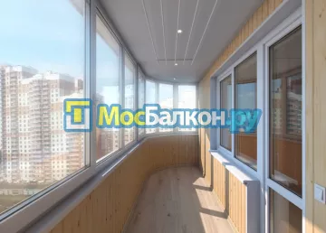 Заказать балкон в Электроуглях цена от 1320 руб | Остекление балконов и лоджий МосБалкон