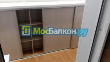 Шкаф на балкон купить в Электроуглях на заказ недорого от МосБалкон