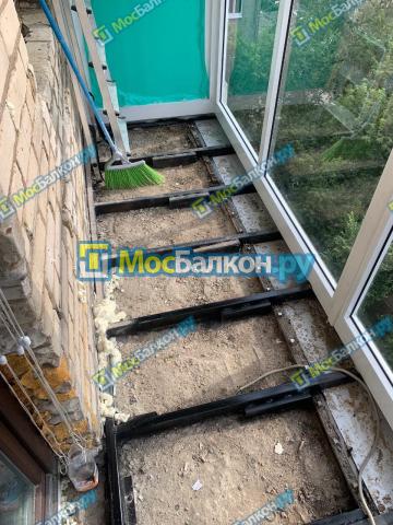 Панарамное Выносное Остекление балкона по полу