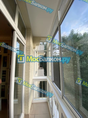 Панорамное остекление заказать под ключ по выгодной цене в Электроуглях от компании МосБалкон