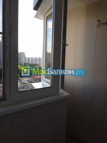 Отделка балкона и лоджии пластиковыми ПВХ панелями в Электроуглях от компании МосБалкон