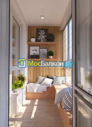 Заказать балкон в Электроуглях цена от 1320 руб | Остекление балконов и лоджий МосБалкон