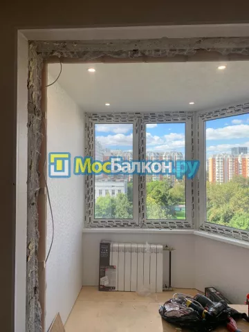 Заказать балкон в Электроуглях цена от 1320 руб | Остекление балконов и лоджий МосБалкон