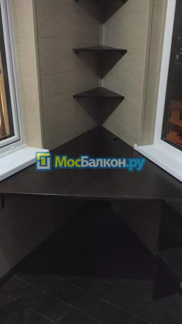Шкаф на балкон купить в Электроуглях на заказ недорого от МосБалкон