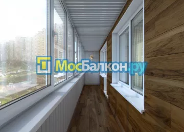 Отделка балконов в Электроуглях | Отделка балконов и лоджий и обшивка под ключ в МосБалкон