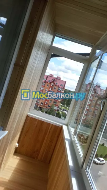Отделка балконов в Электроуглях | Отделка балконов и лоджий и обшивка под ключ в МосБалкон