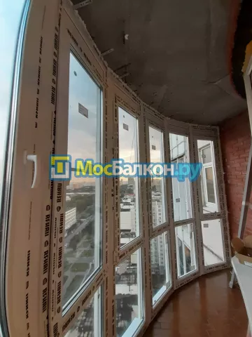 Панорамное остекление заказать под ключ по выгодной цене в Электроуглях от компании МосБалкон