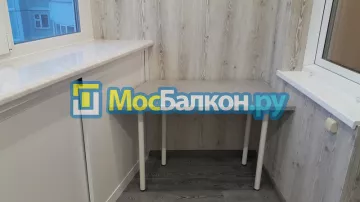 Шкаф на балкон купить в Электроуглях на заказ недорого от МосБалкон